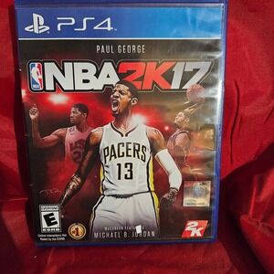 NBA 2K17 - Paul George -‎ PS4 - Playstation 4 - Basketball Video Game